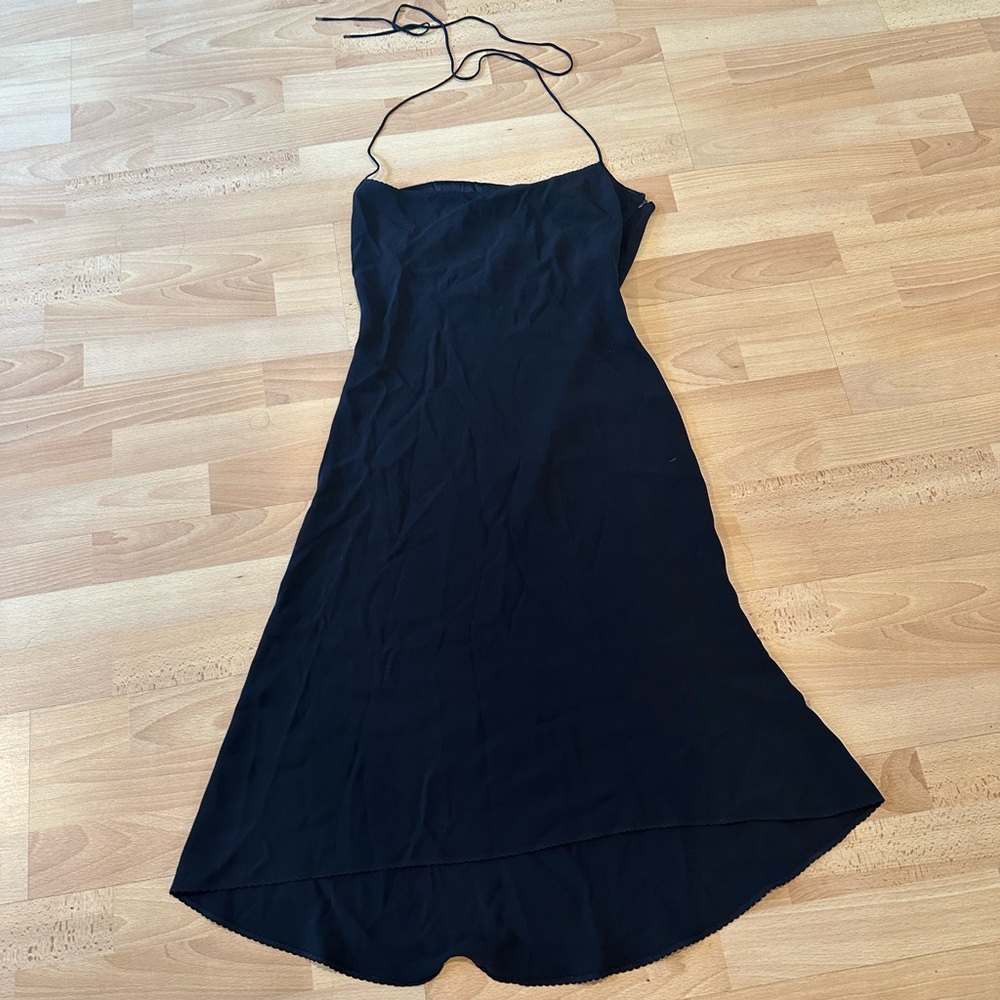 ♥️Tahari blue black dress♥️